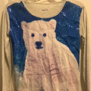 This is a justice shirt in a size 18